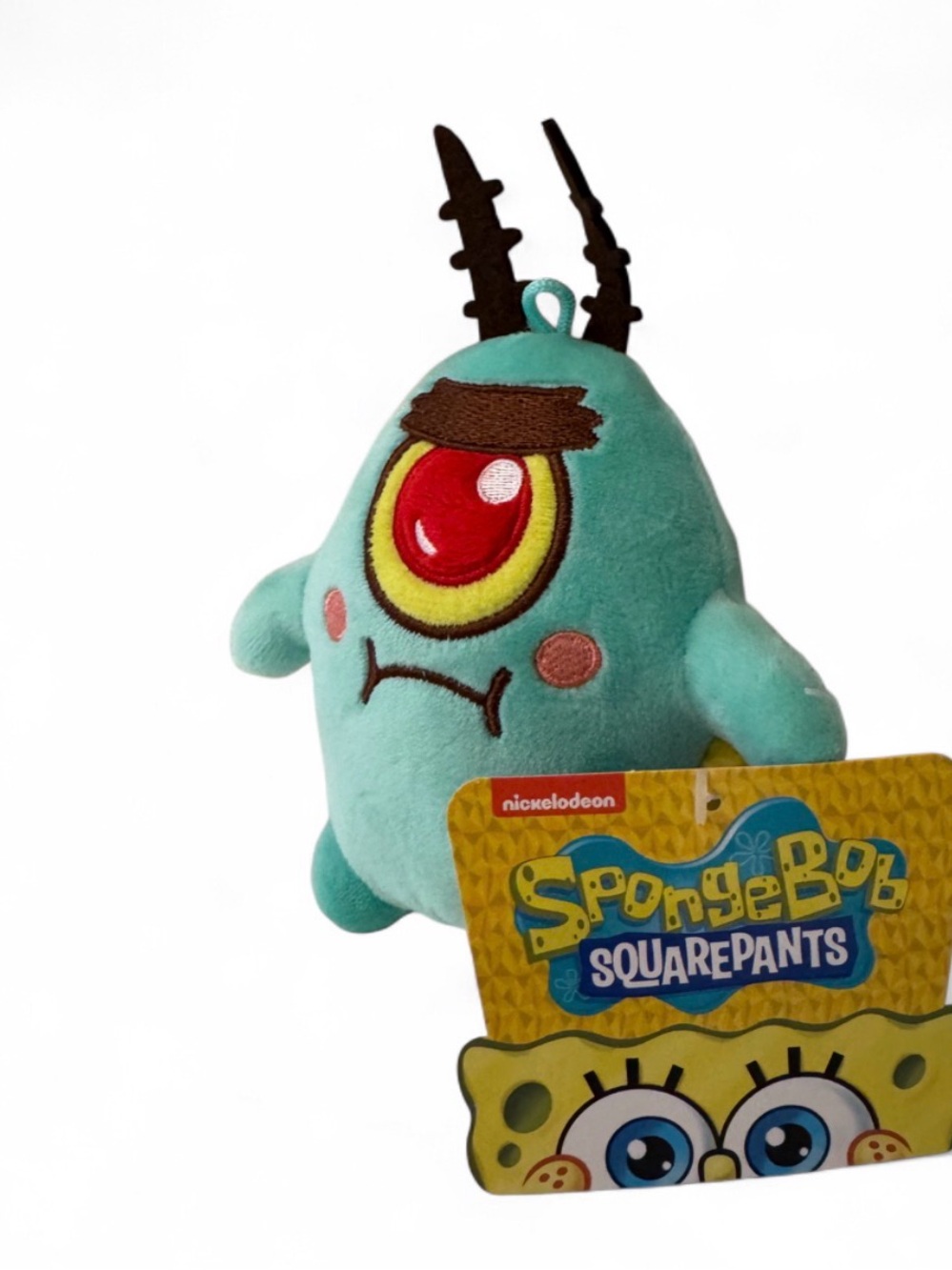 Nickelodeon SpongeBob Plankton Plush Toy 5” NEW! - Picture 2 of 4